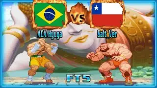 Street Fighter Alpha 3 - ACA/Hyuga (BRA) VS (CHL) Salt_Ver [sfa3] [Fightcade] [FT5] ストリートファイターアルファ3