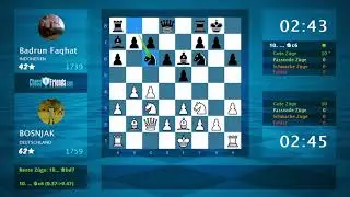 Chess Game Analysis: BOSNJAK - Badrun Faqhat : 1-0 (By ChessFriends.com)