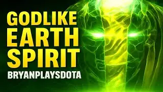 Earth Spirit Godlike &mdash; Pos 4 Support Domination | Dota 2
