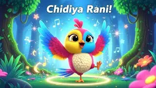 Chidiya Rani Dance 🐦 | Kids Dance Song | 3D Animation Nursery Rhyme