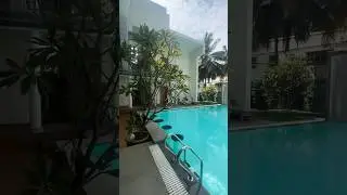 Staycation property in Bangalore with huge swimming pool #fun #friends #property #bangalore #stay
