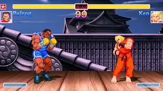 Balrog vs Ken (Hardest) Ultra Street Fighter 2: The Final Challengers.
