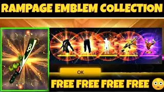 FREE FIRE RAMPAGE EMBLEM COLLECTION EVENT | CARNAGE TOKENS REACH TOP 100 | NEW UPDATE | Mr Ashis
