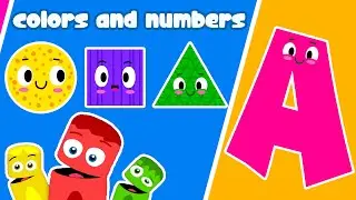 Best Learn ABC Phonics Shapes Numbers Colors | Preschool Learning Videos For 3 Year Olds #020