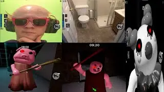 Roblox Piggy.EXE All House.EXE Jumpscares!