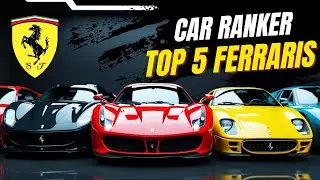 Best Ferrari Cars Ranked &ndash; Top 5 Ferrari Models (F40, Enzo, 488 Pista & More!) 🔥