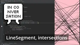 OPENRNDR curves #1: LineSegment, intersections