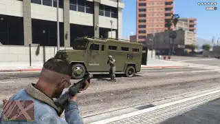 GTA 5 - IAA Building Shootout + 10 Star Escape