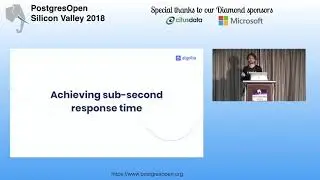 Building a real time analytics API at scale