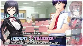Student Transfer | Lagancy Route Scenario | MTF Possession And Body Change | Part 13 | Gameplay #683