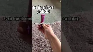 Testing primark products #shorts
