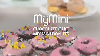 Chocolate Cake Mix Mini Donuts | Using MDNTWM5PK MyMini&trade; Orbital Donut Maker
