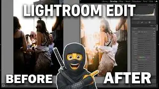 High-End Lightroom Editing A Model With Backlight - Event Photography