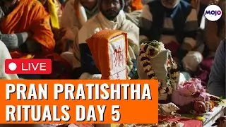 Ram Mandir LIVE I Day 5 Rituals Of Pran Pratishtha Mahotsav I Ram Lalla I Ayodhya
