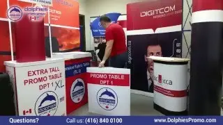 Promo Table DPT 1 (Regular Size) - SHOWCASE and SETUP Video Instructions