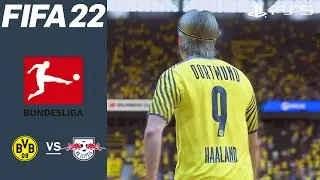 Borussia Dortmund vs RB Leipzig - Bundesliga - Full Match FIFA 22 Forecast