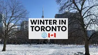Snowy Toronto with CN Tower | Winter City Life