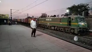 The Slowest Moving Freight Train Crawling Through Kopar