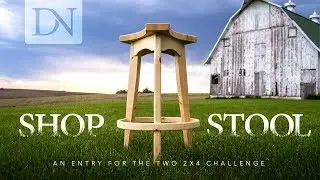 Making a Shop Stool out of Two 2x4s