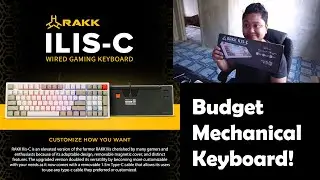 Rakk Ilis Type-C Unboxing, Test and bonus gameplay