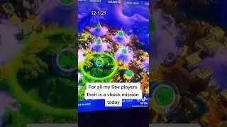 There is a vbuck mission in save the world 12-1-21