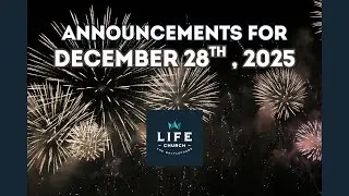 Life Church - The Battlefords - Announcements