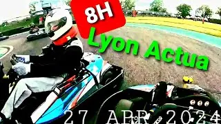 8H Karting 390cc Endurance Lyon ACTUA - Équipage KARTMAX