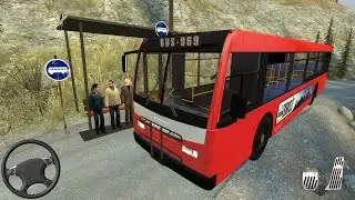 Heavy City Coach Bus Simulator - City Passenger Transport - Android Gameplay