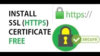 How to install SSL certificate for Free - WordPress -  SSL FOR FREE (HTTPS)