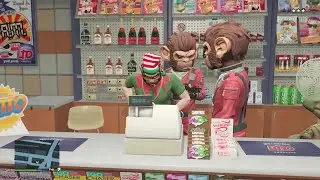 GTA 5 Snowball Store Robbery.⛄⛄