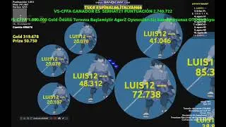 #AGARZ | LUIS12 ~ GOLD BASMALI SERI GALIBIYET VIDEOSU``