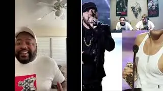 Eminem shall never be cancelled & Eminem - Discombobulated [REACTION]