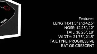 Cartel GRAPHITE 15 SERIES aka G15 body boards