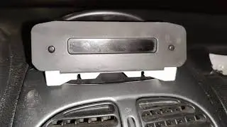 Peugeot 206 DIT kijelző csere 2sorosról 3asra