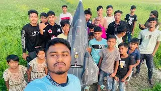 Flying a rc fighter jet is full of fun 