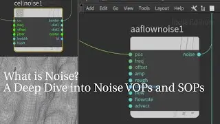 How Does Noise Work? ||Attribute Noise/ Noise VOPs|| Houdini Tutorial