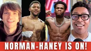 DEVIN HANEY-BRIAN NORMAN JR IS OFFICIAL! HANEY IN TROUBLE OR ABOUT TO PROVE HIS GREATNESS?