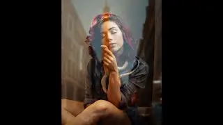 Realistic Window Reflection In Photoshop #shorts #photoshop