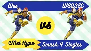 Mel Hype 2.1 - Smash 4 Singles - Wes (Captain Falcon) vs W8ASEC (Captain Falcon) - Winners R2