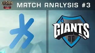 League of Legends Analysis - H2k Gaming vs. Giants - Game 3 - EU LCS Expansion Tournament