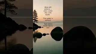 🌅 Move Calmly. Powerfully. 🌊#shorts #shortsfeed #thursday #morning #viral #trendingnow #youtube #yt