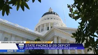 State of California dealing with $12 billion budget deficit