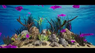 Fish Tank Simulation (Unity) v1 (2021)