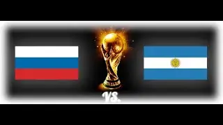 FIFA18 ПЛЕЙ ОФФ Чемпионат мира 1/4 финала . Россия - Аргентина