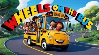 Wheels On The 🚌 Bus| Bus Rhymes | Fun & Interactive Nursery Rhyme for Kids | Dkidzhubrhymes