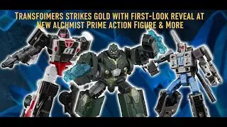 Transformers Strikes Gold With First-Look Reveal at New Alchemist Prime Action Figure & More