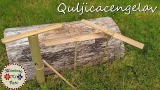 Indigenous Taiwanese Bamboo Helicopter Toy (原住民的竹蜻蜓)