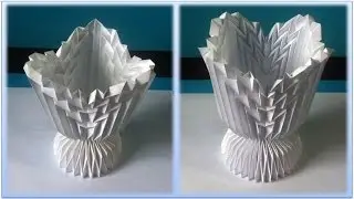 Folding Cup Intersecting Patterns. Part 2/2 (Neospica Neoliveart)
