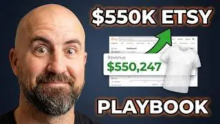 Как я создал бренд одежды на Etsy с оборотом в 550 000 долларов (План действий на 2026 год)