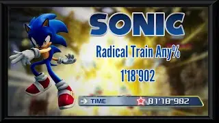 Sonic P06 | Radical Train Any% | WR 1'18'902